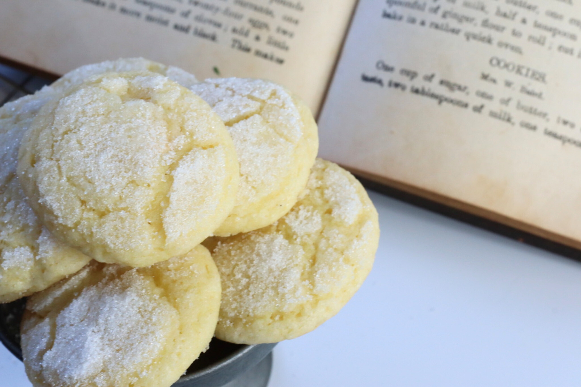 sugar cookies from an 1800's recipe