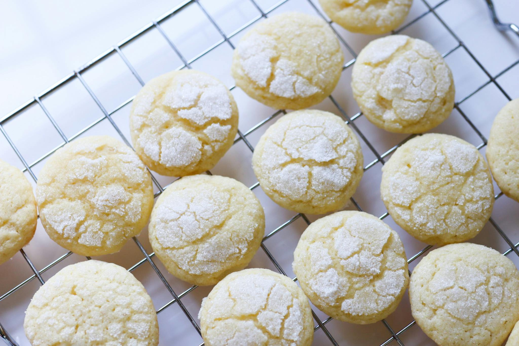 sugar cookies made from an 1800's recipe