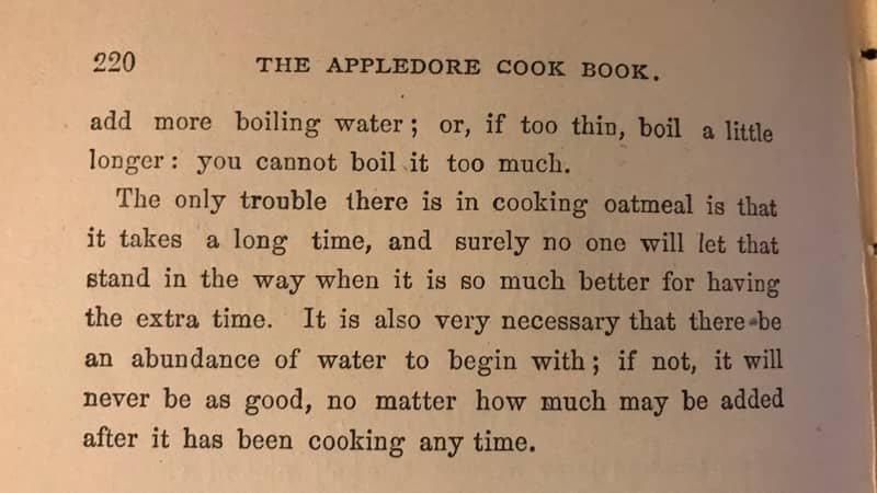 an old recipe