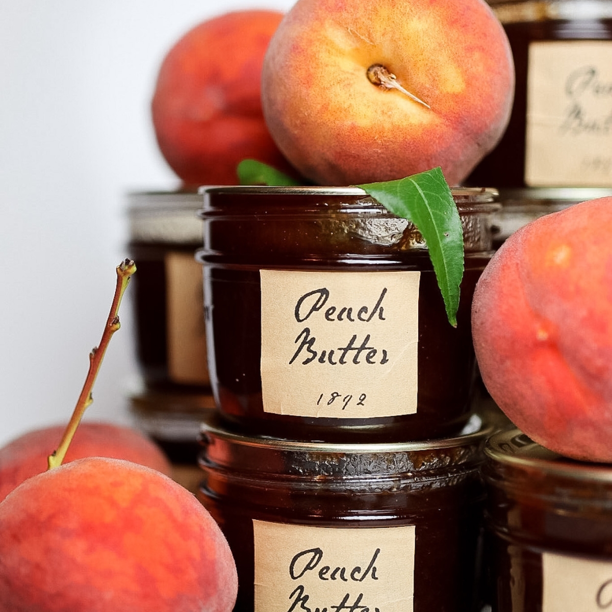 peach butter from an 1800s recipe