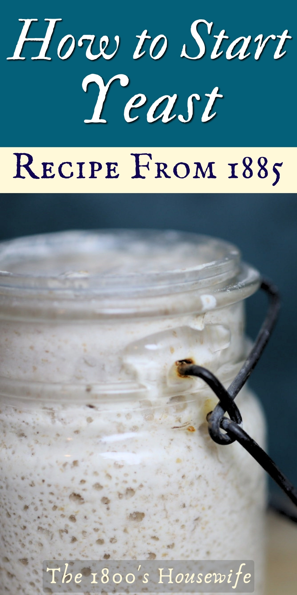 1800s yeast starter