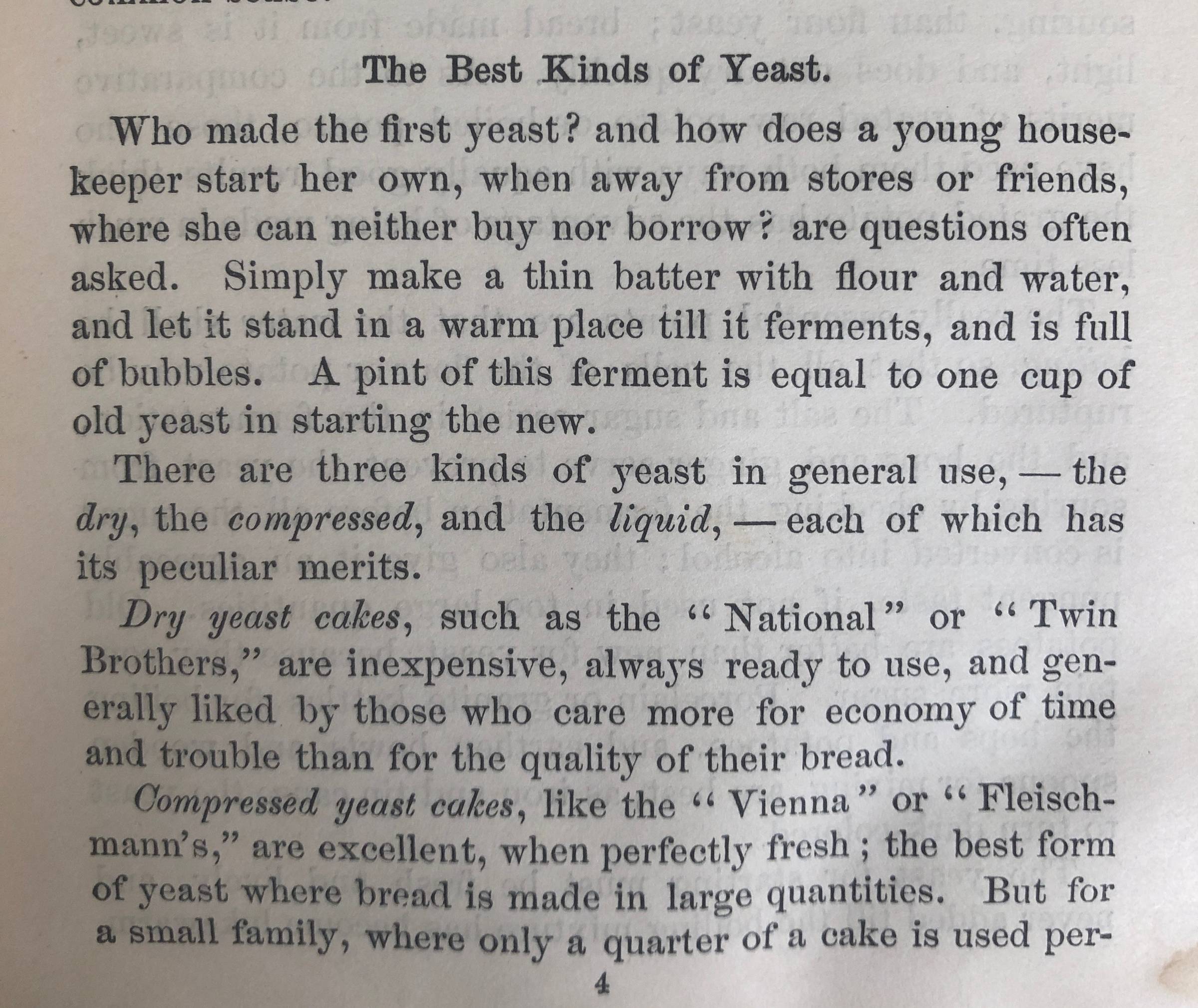 how to start yeast